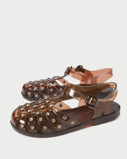 Rhys Brown Jelly Sandal