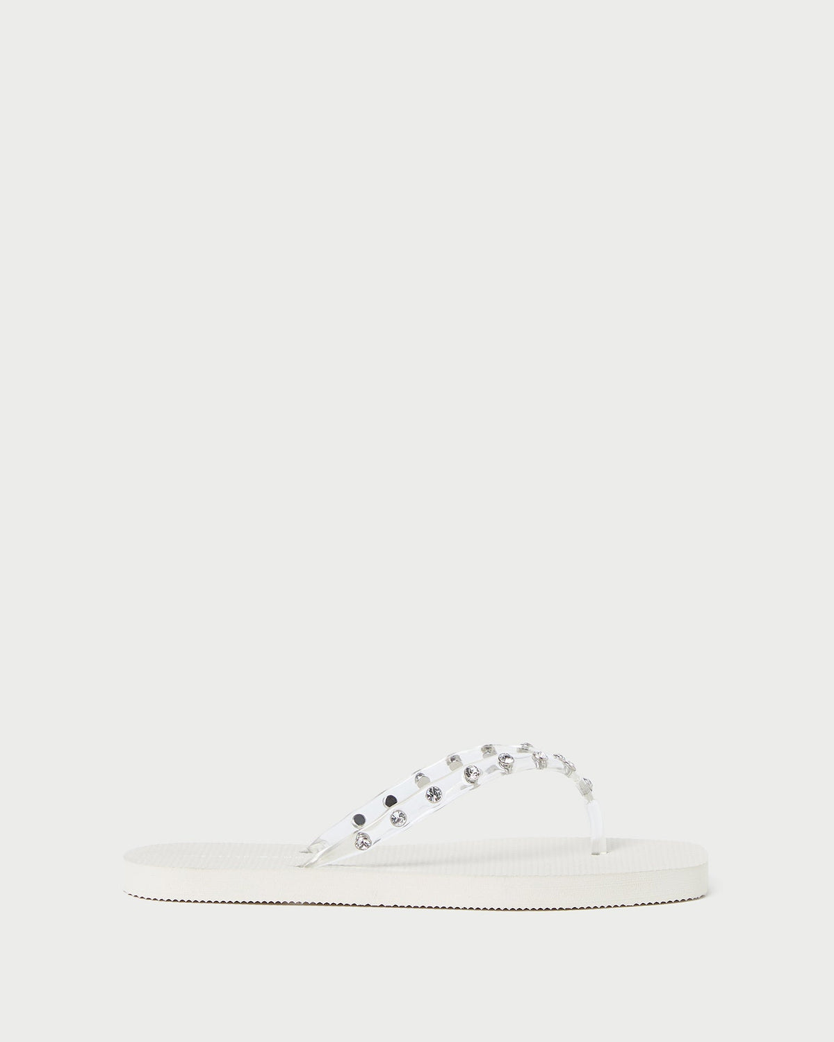 Taryn Cream Jelly Flip Flop