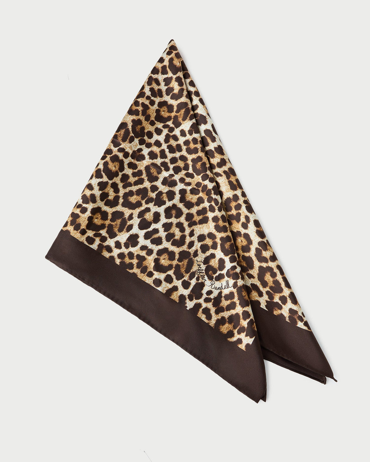 Beverly Leopard Silk Scarf